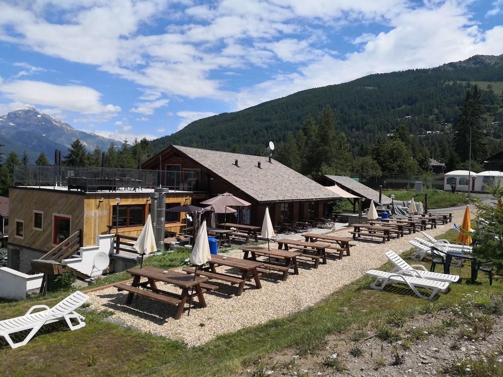 Restaurant Hotel Chalet Del Sole Oulx Dış mekan fotoğraf