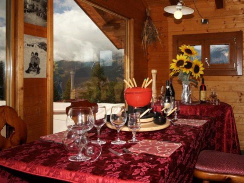 Restaurant Hotel Chalet Del Sole Oulx Dış mekan fotoğraf