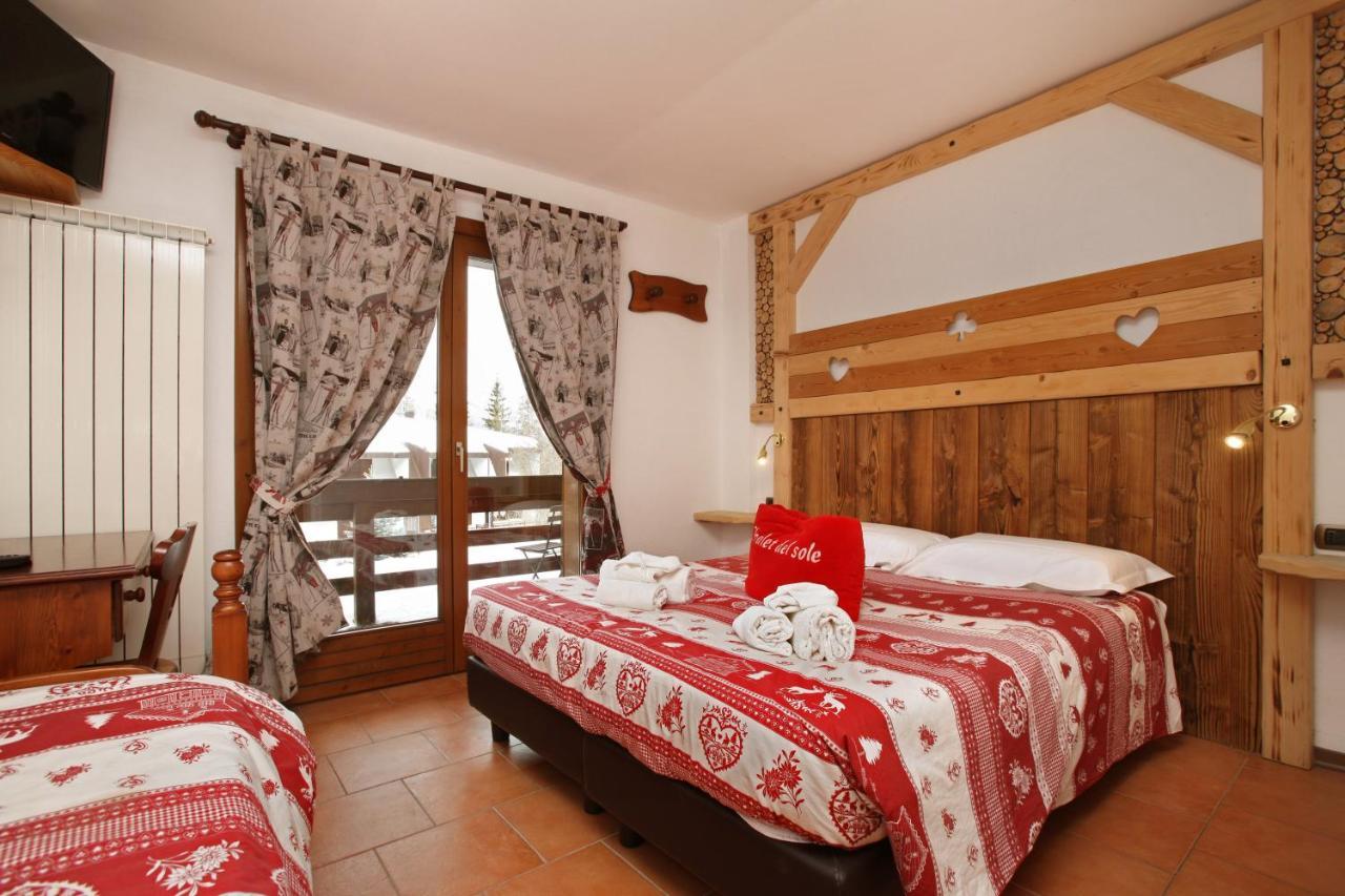 Restaurant Hotel Chalet Del Sole Oulx Dış mekan fotoğraf